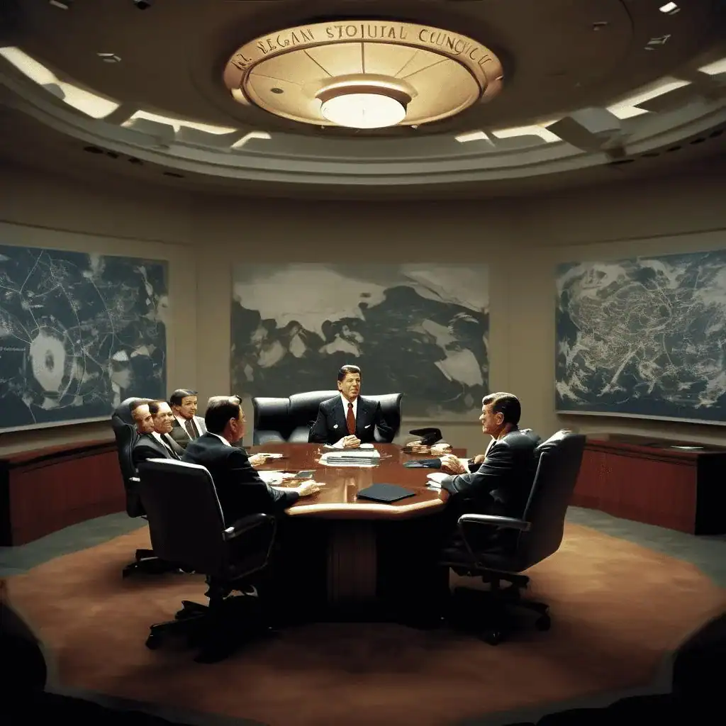 The Reagan Files: Inside The National Security Council by Jason Saltoun-Ebin